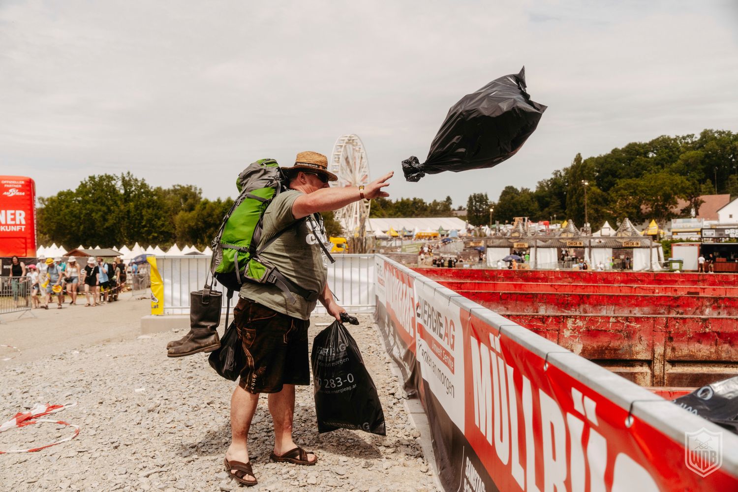 Evententsorgung Umwelt Service Woodstock der Blasmusik 2024