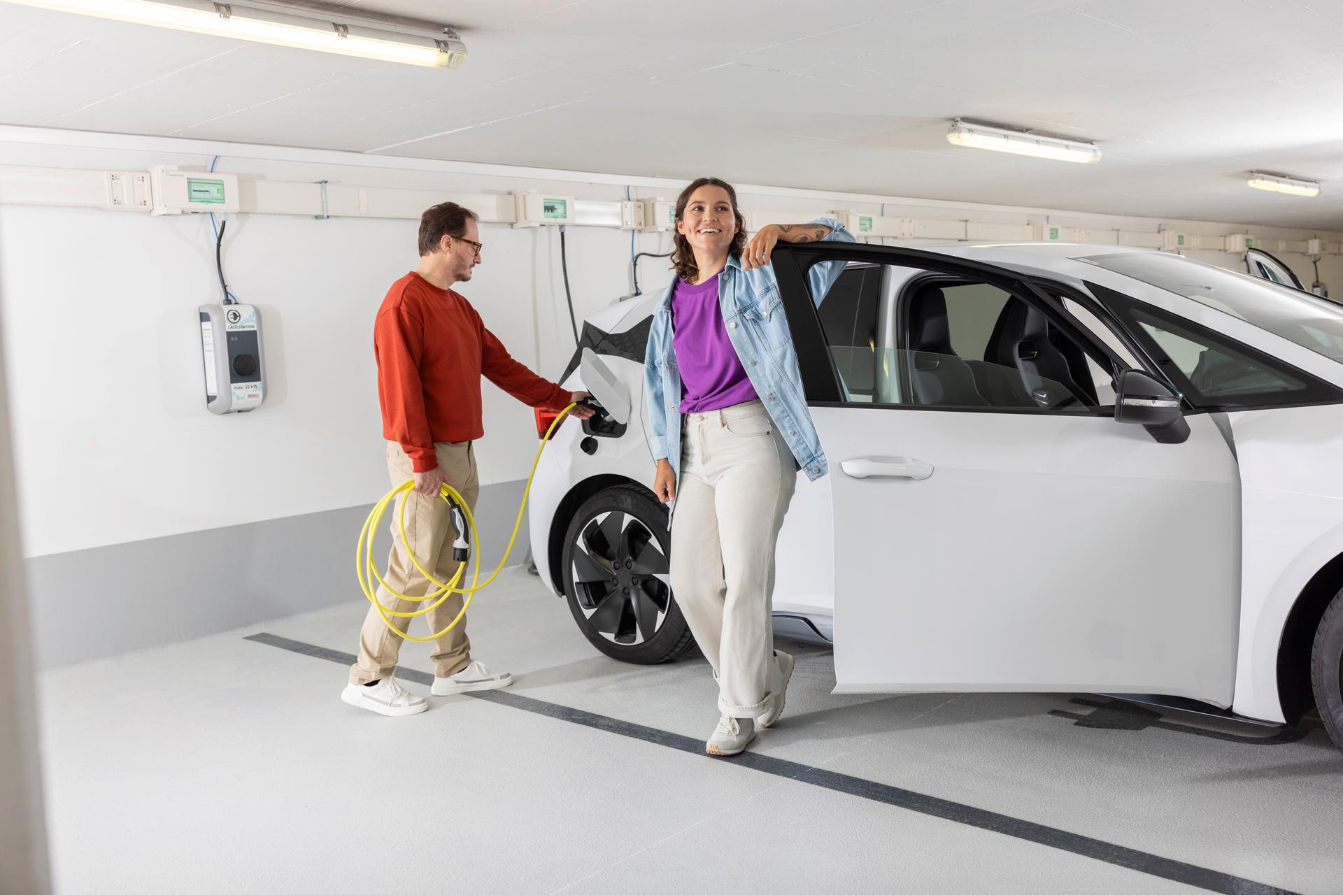 E-Mobilität Elektroauto Laden Ladekarte