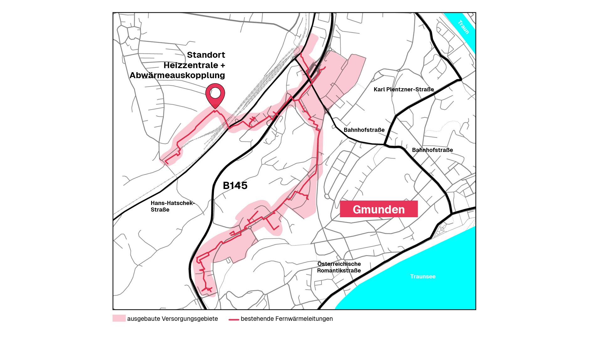 Versorgungsgebiet
Gmunden
Fernwärme