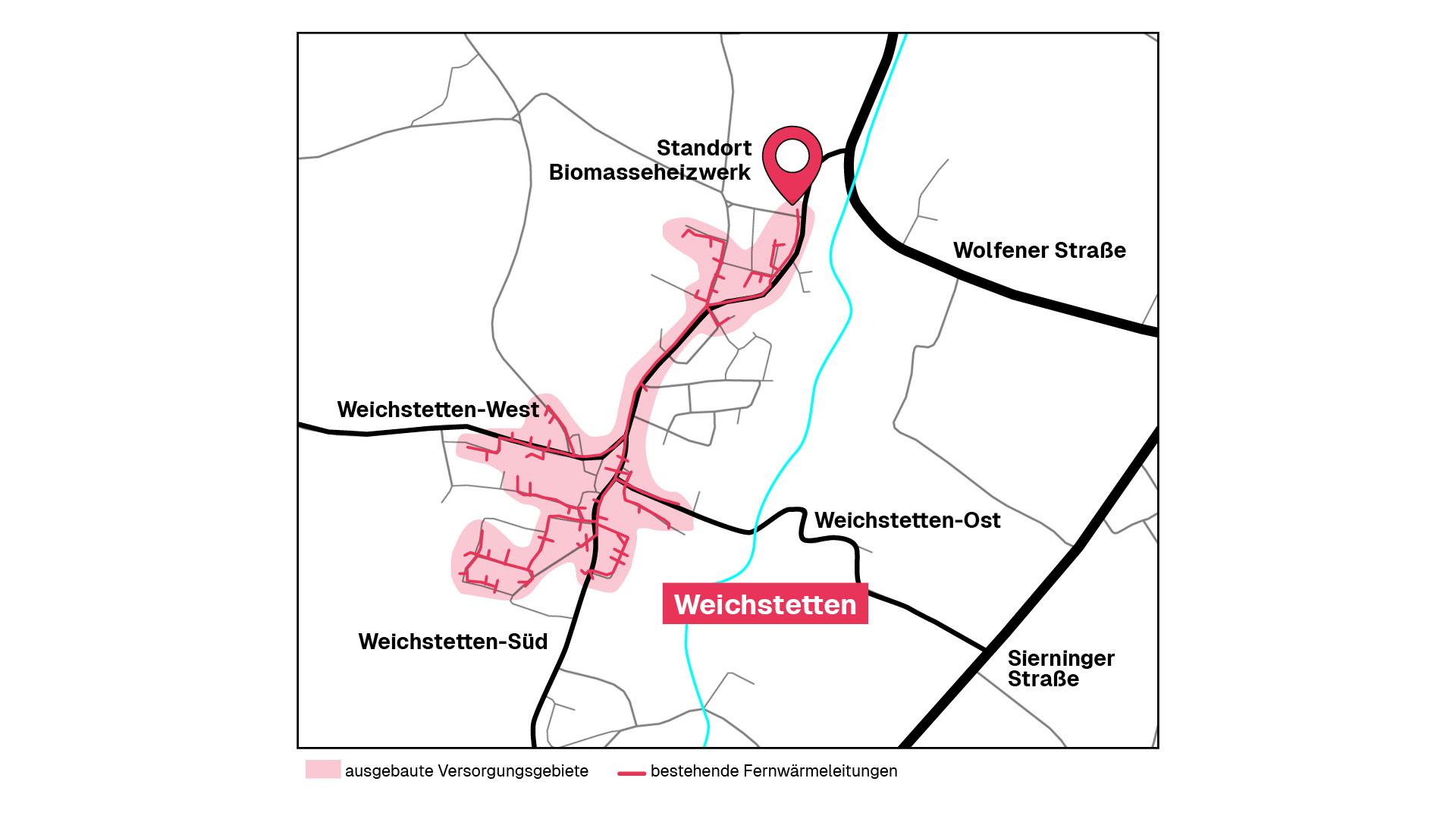 Versorgungsgebiet
Weichstetten
Fernwärme