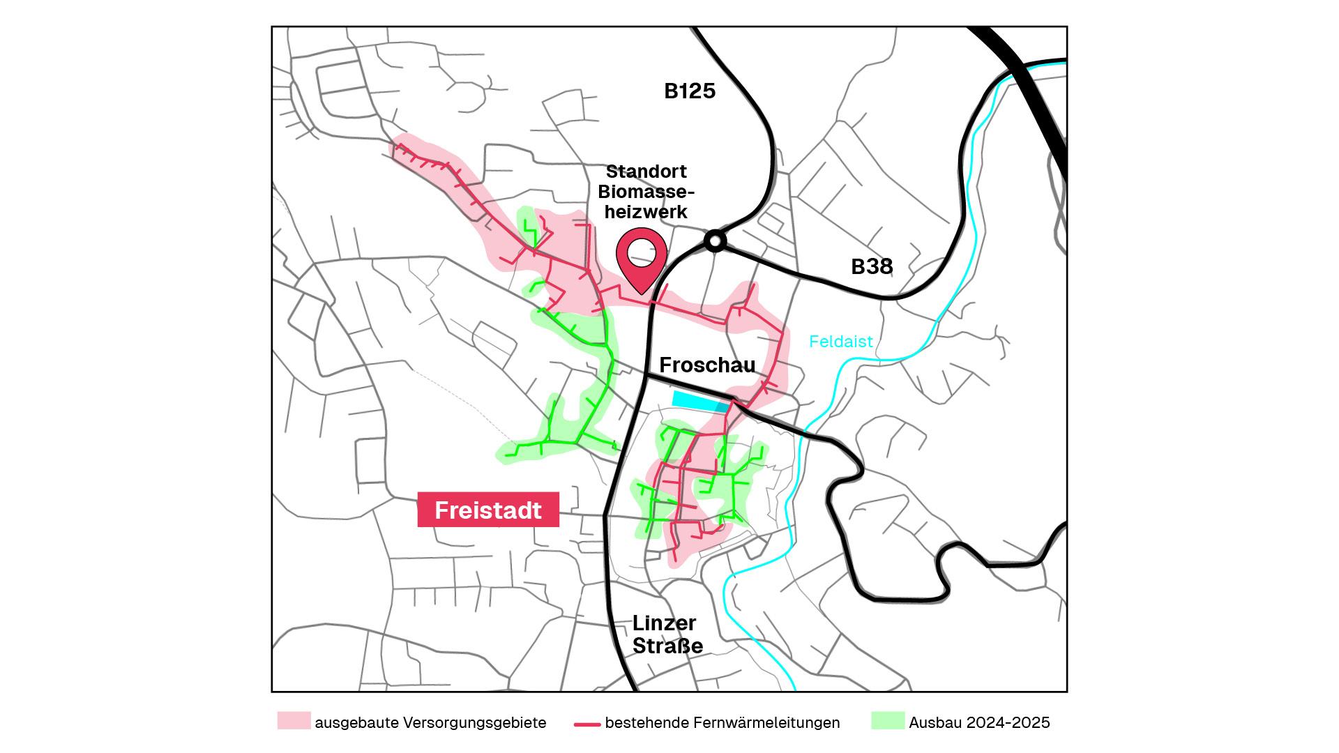 Versorgungsgebiet
Freistadt
Fernwärme