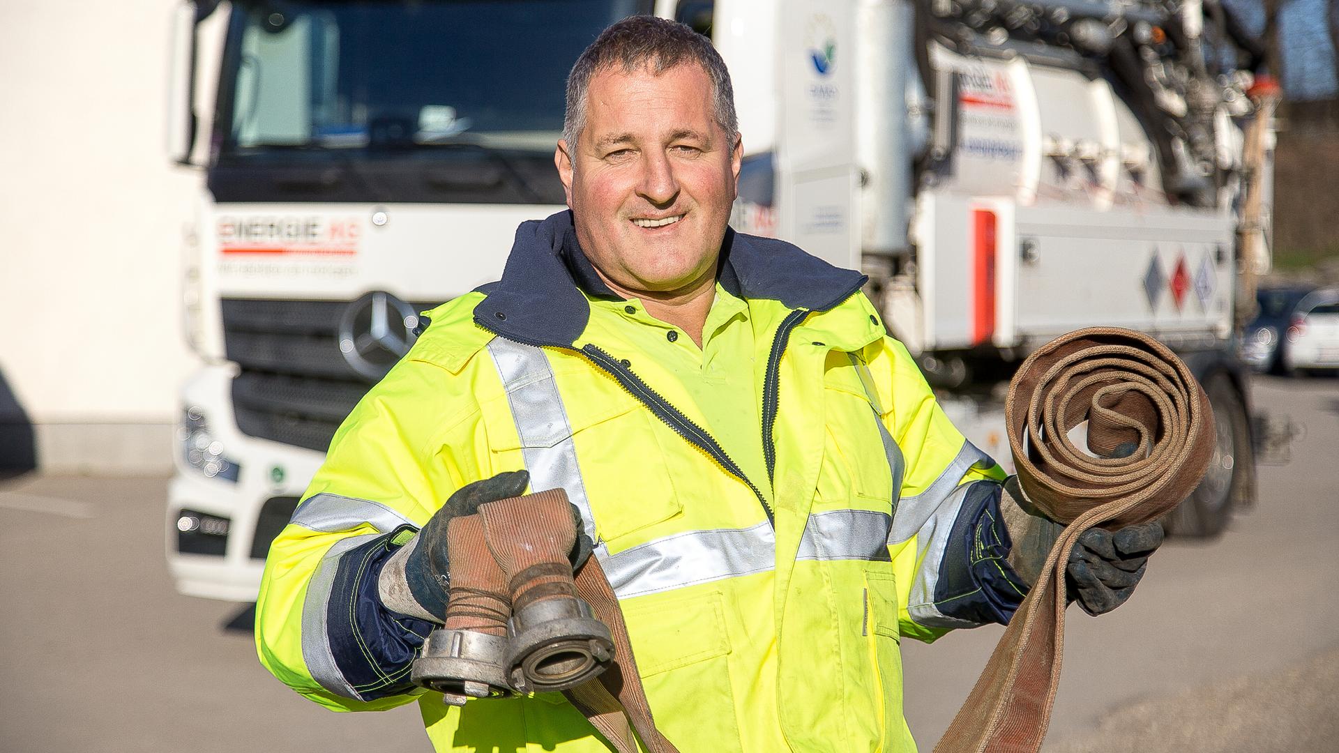 Arbeitssicherheit Umwelt Service Arbeitsschutz Entsorgung Umweltservice Saugwagen HSR