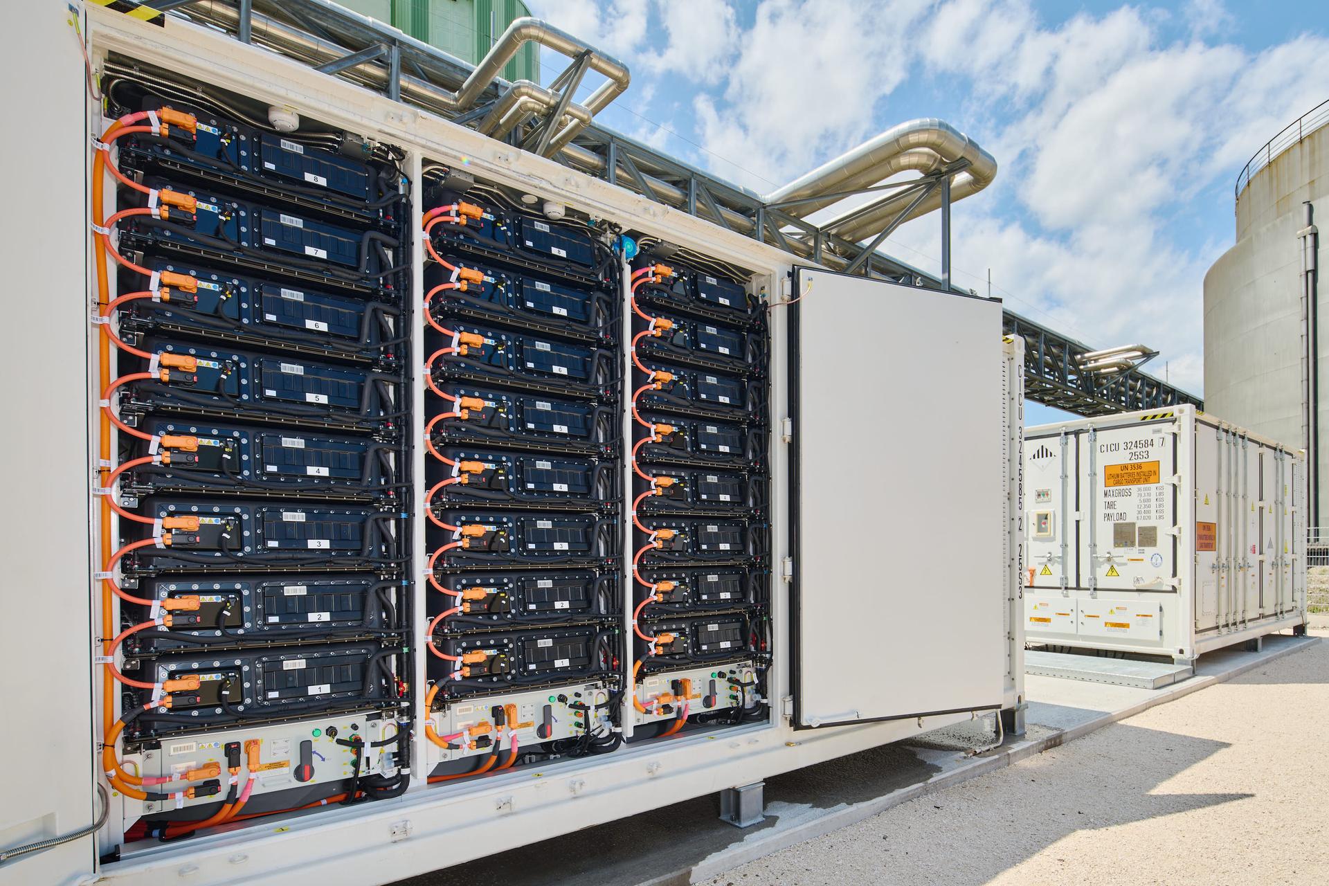 Batteriespeicher Kraftwerkspark Timelkam Großbatteriespeicher Netzstabilität Versorgungssicherheit Flexibilitäten Energiesystem