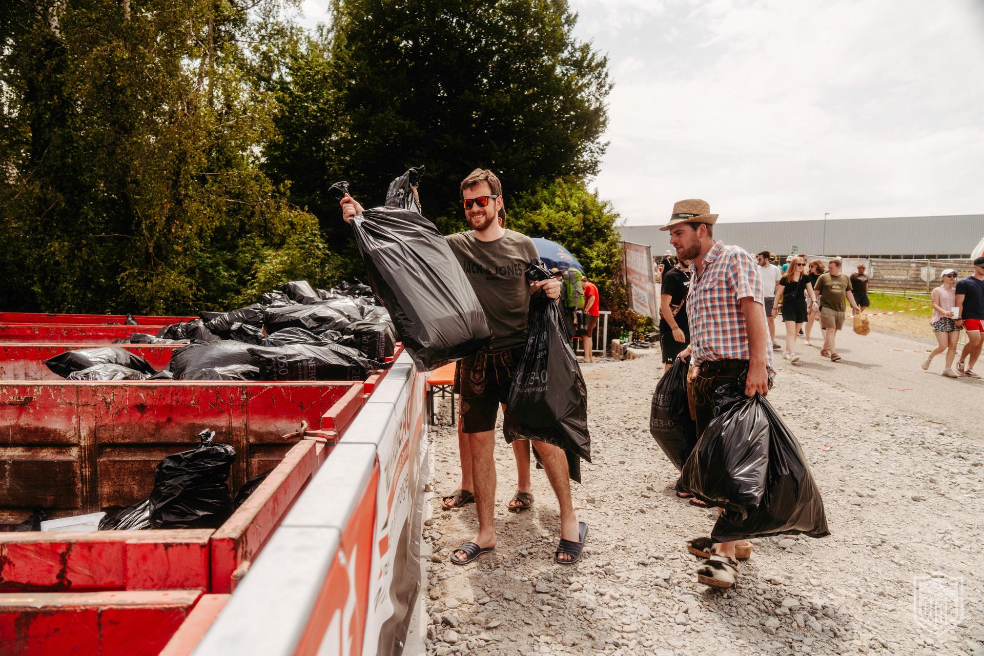 Evententsorgung Umwelt Service Woodstock der Blasmusik 2024