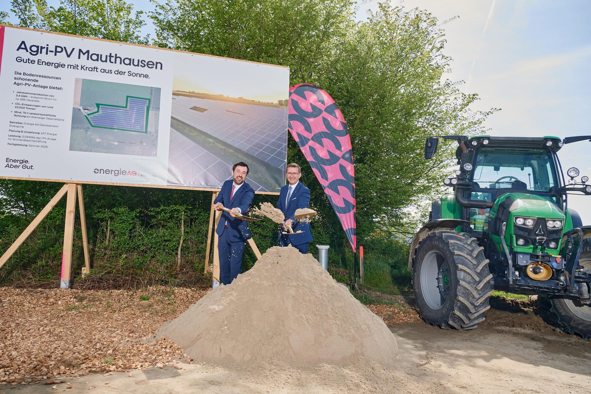 CTO Alexander Kirchner und Aufsichtsratsvorsitzender Markus Achleitner
