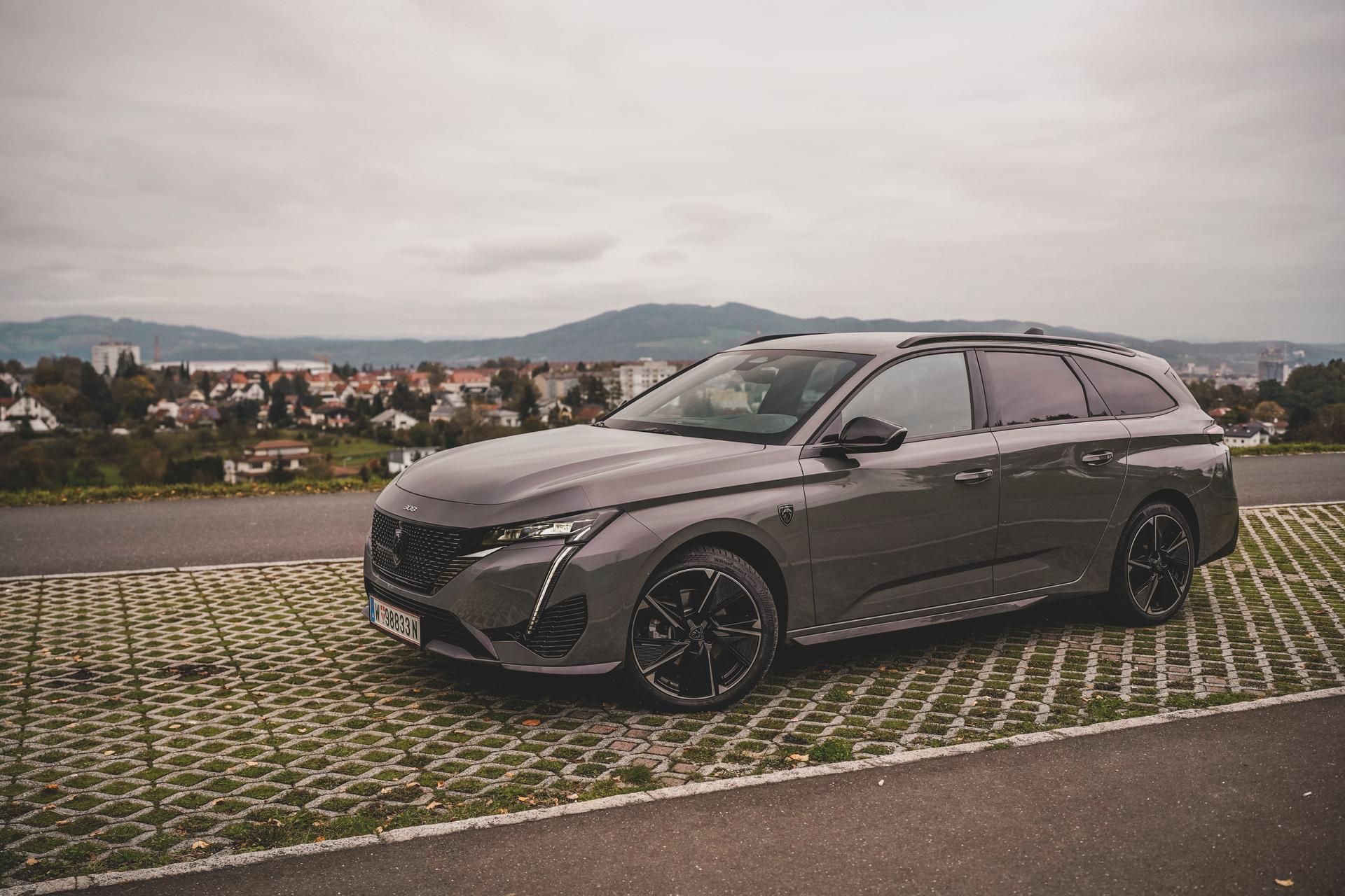 Fahrzeug, Auto, Testfahrt, Peugeot e 308 sw, energieabergut