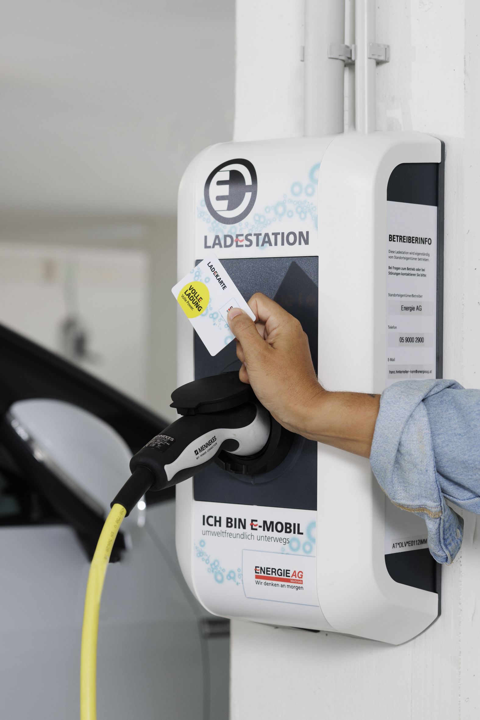 Ladekarten fürs Elektroauto In Österreich mobil mit Energie AG